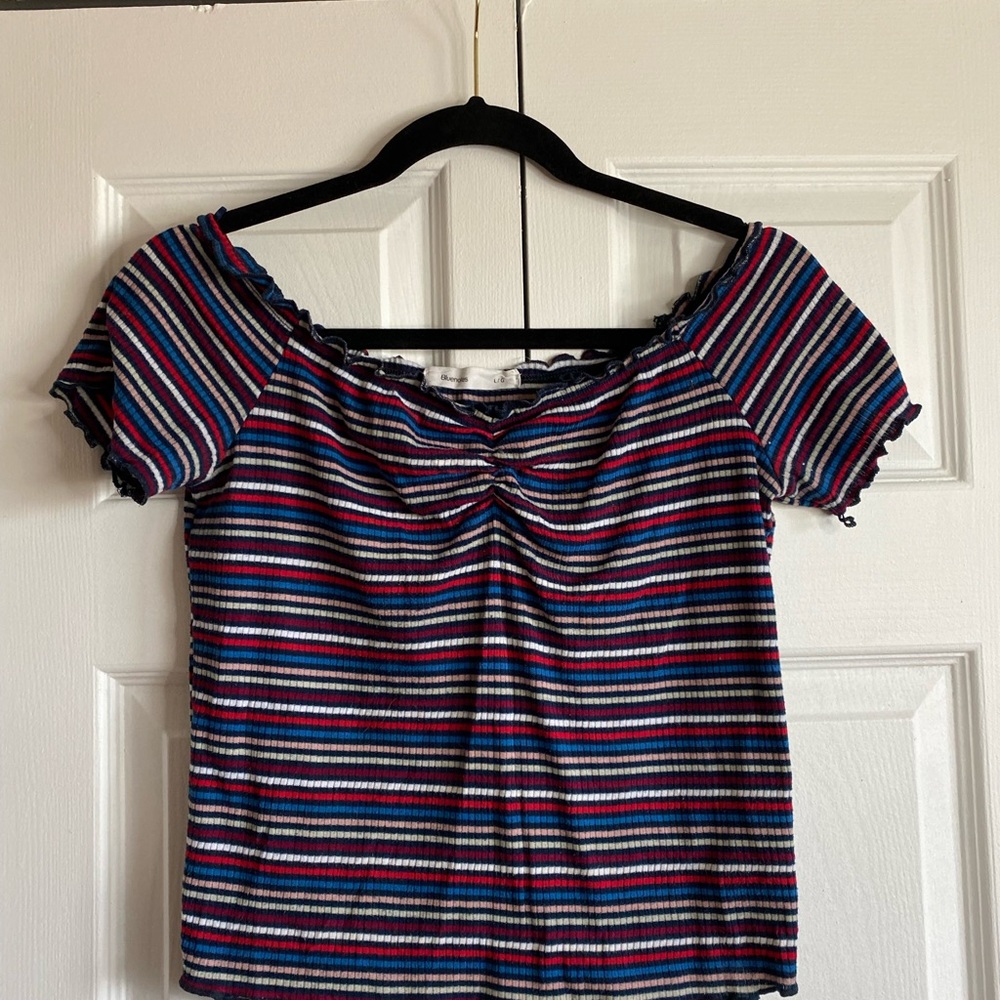 Bluenotes off-the-shoulder t-shirt